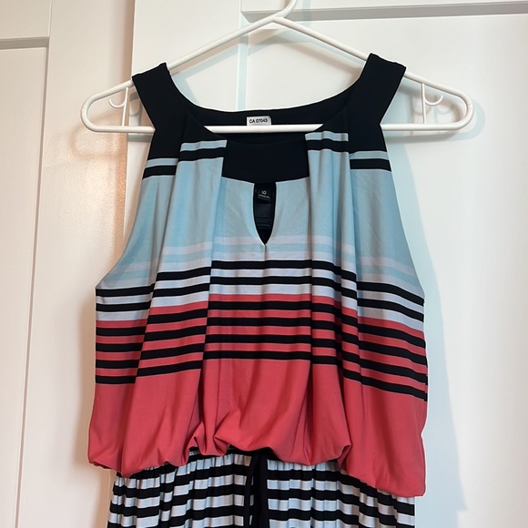 ENFOCUS STUDIO Sleeveless Striped Maxi Dress - Picture 2 of 4